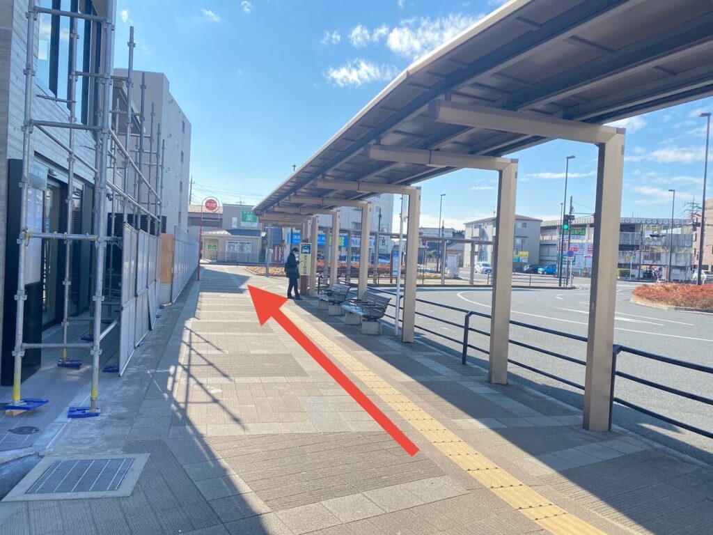 整体サロンてぃ〜だ四街道店までの道のり